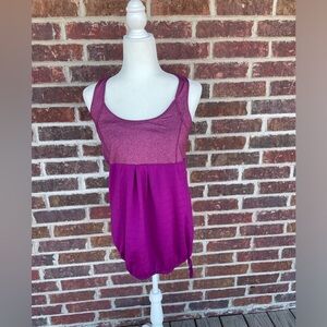 Women’s Old Navy Purple Or Magenta Active Athletic Racerback Tank Top Size Large
